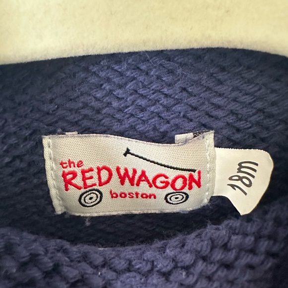 Red Wagon Boston Toddler Dinosaur Sweater - Navy Blue - Picture 3 of 4